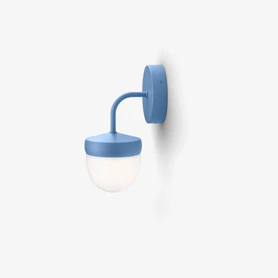 Nordic Nest Noon Pan wall lamp frosted 10 cm Pastel blue