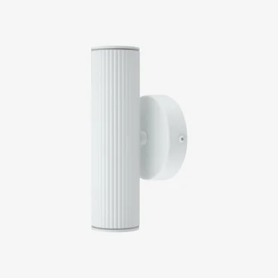 Nordic Nest Globen Lighting Hubble up/down wall light façade lighting White