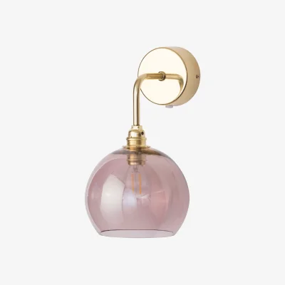 Nordic Nest EBB & FLOW Rowan wall lamp Obsidian