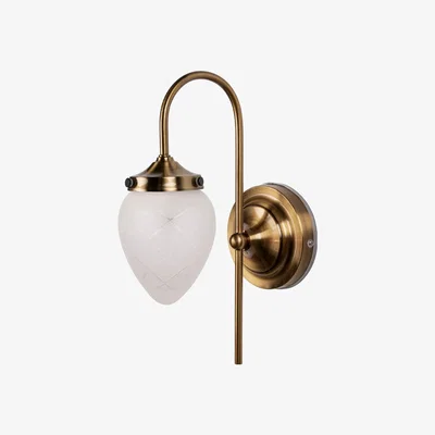 Nordic Nest Globen Lighting Juni wall lamp Frost