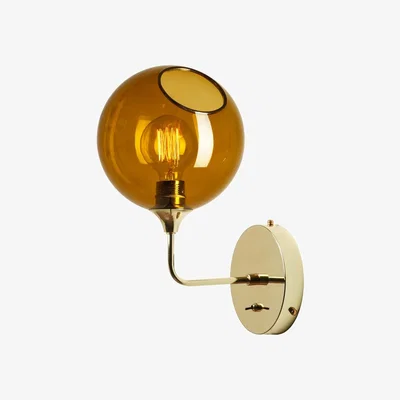 Nordic Nest Design By Us Ballroom wall lamp Ø20 cm Amber