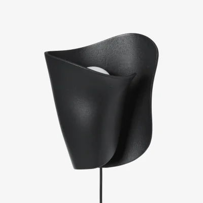 Nordic Nest Ferm Living Oyster wall sconce wall lamp Black