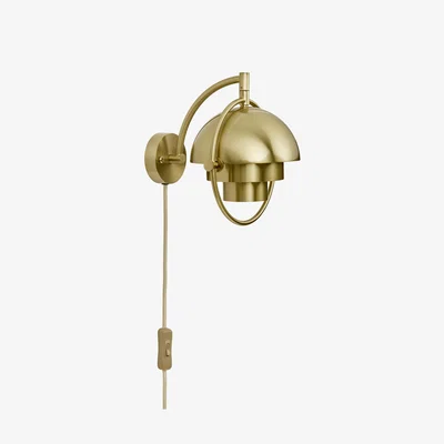 Nordic Nest GUBI Multi-Lite wall lamp Brass