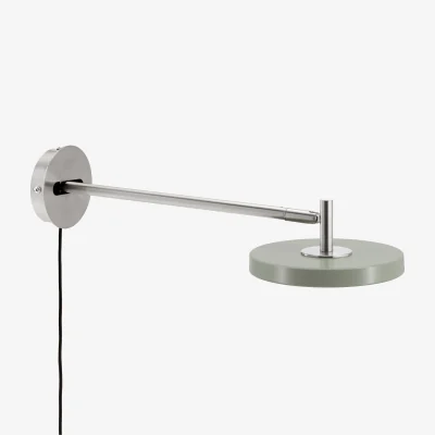 Nordic Nest Umage Asteria Wall wall lamp Long Nuance olive-chrome