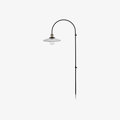 Nordic Nest Globen Lighting Cobbler wall lamp 150 cm Clear