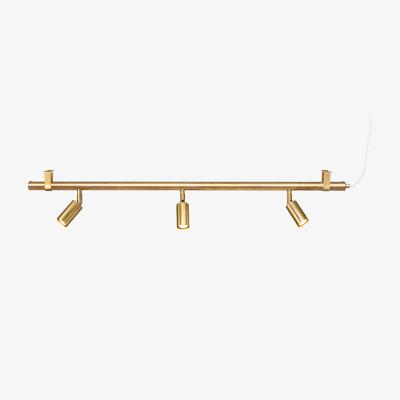Nordic Nest Örsjö Belysning Starlight 3 wall and ceiling lamp Raw brass