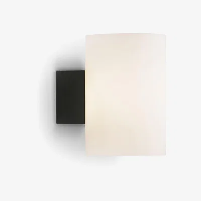 Nordic Nest Evoke wall lamp large anthracite-white glass