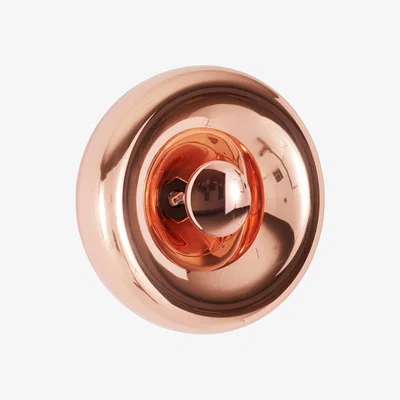 Nordic Nest Tom Dixon Void Surface wall lamp LED Ø30 cm Copper
