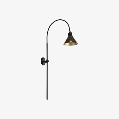Nordic Nest Hyde wall lamp 120 cm Brown