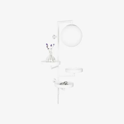 Nordic Nest Astoria wall lamp white