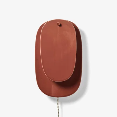 Nordic Nest Serax Nebula 04 wall lamp Bordeaux