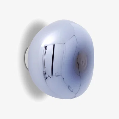 Nordic Nest Tom Dixon Melt Surface mini wall lamp LED 30 cm Smoke