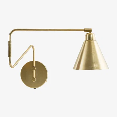 Nordic Nest Game wall lamp brass large, 70 cm