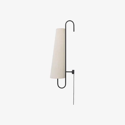 Nordic Nest ferm LIVING Ancora wall lamp Black-Natural