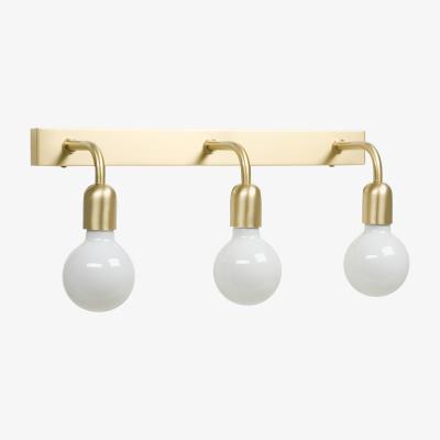 Nordic Nest Belid Regal 3 wall lamp 13.5 cm Brushed brass