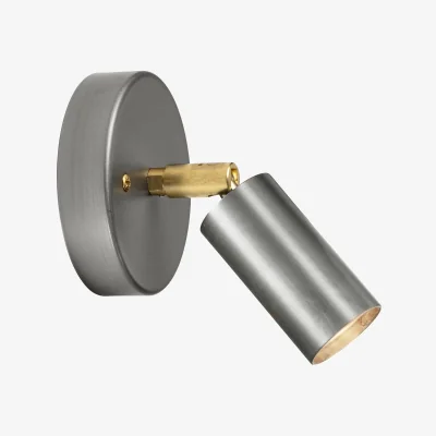 Nordic Nest Örsjö Belysning Starlight 1 ceiling/wall lamp with junction box Raw steel