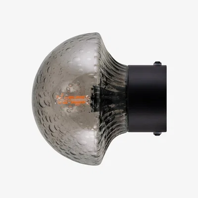 Nordic Nest Globen Lighting Fungo ceiling Ø16 cm Smoke-black