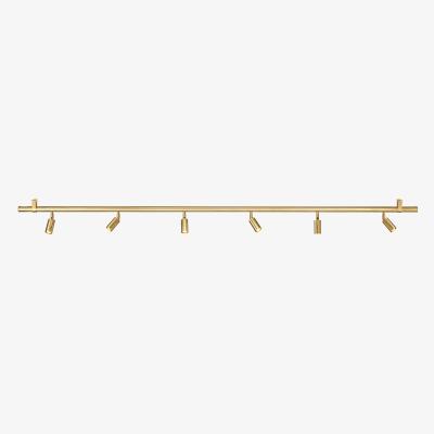 Nordic Nest Örsjö Belysning Starlight 6 wall and ceiling lamp Raw brass