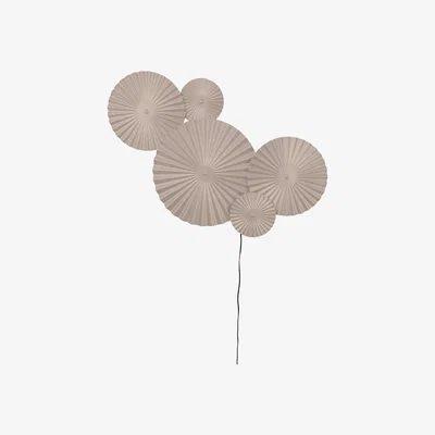 Nordic Nest Omega wall lamp Mud