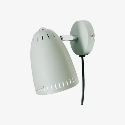 Nordic Nest Dynamo wall lamp short arm matte misty green (green)