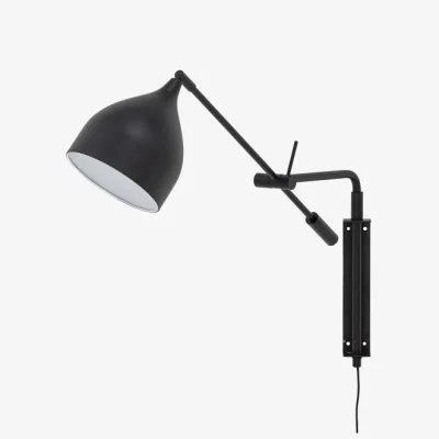 Nordic Nest Bloomingville Lyam wall lamp 50 cm Black