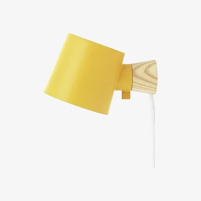 Nordic Nest Rise wall lamp yellow