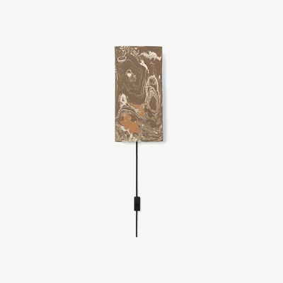 Nordic Nest ferm LIVING Argilla wall lamp Marble Manda