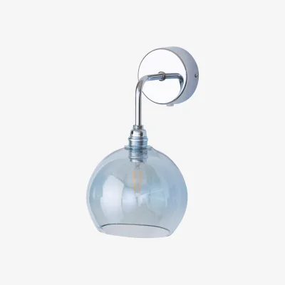 Nordic Nest EBB & FLOW Rowan wall lamp Topaz blue
