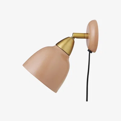 Nordic Nest Urban wall lamp short arm Rouge