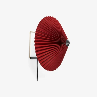 Nordic Nest Matin wall lamp Ø38 cm Oxide red shade
