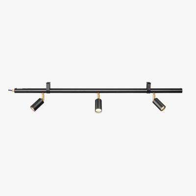 Nordic Nest Örsjö Belysning Starlight 3 wall and ceiling lamp Black textured lacquer RAL 9005