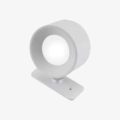 Nordic Nest Unison No Cable rechargeable wall lamp White Ø8x4.5 cm