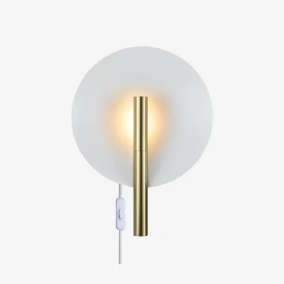 Nordic Nest Design For The People Furiko wall lamp Brushed brass
