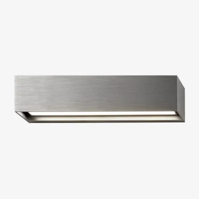 Nordic Nest Light-Point Linea W2 wall lamp switch tune Titanium 7x30 cm