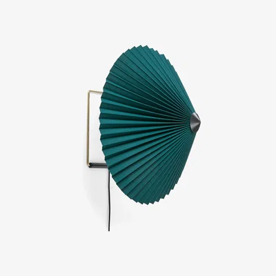 Nordic Nest Matin wall lamp Ø38 cm Green shade