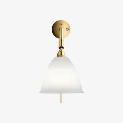 Nordic Nest Bestlite BL7 wall lamp bone china-brass