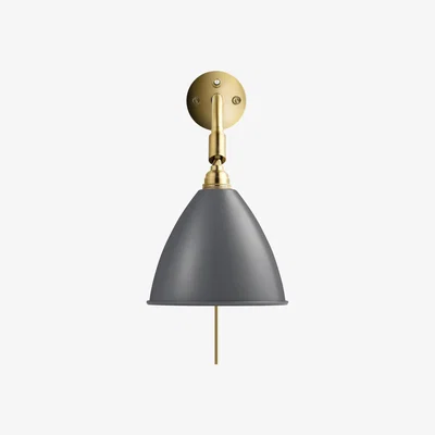 Nordic Nest Bestlite BL7 wall lamp grey-brass