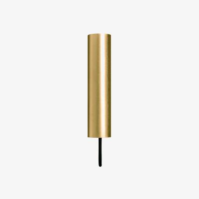 Nordic Nest Örsjö Belysning Visir wall lamp Raw brass fixed mounting