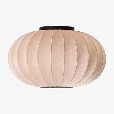 Nordic Nest Made By Hand Knit-Wit 57 Oval wall and ceiling lamp Sand stone