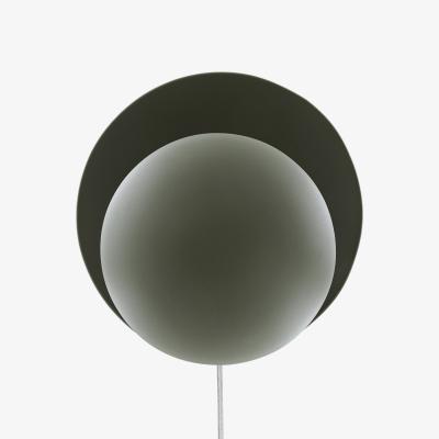 Nordic Nest Globen Lighting Orbit wall lamp Moss green