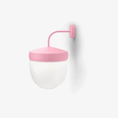 Nordic Nest Noon Pan wall lamp frosted 30 cm Rosa