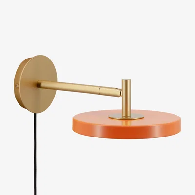 Nordic Nest Umage Asteria Wall short wall lamp Nuance orange
