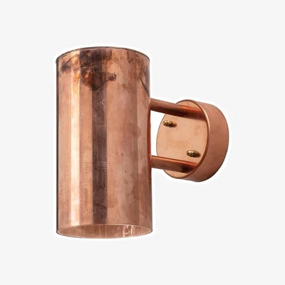 Nordic Nest Örsjö Belysning C627 small outdoor wall lamp Copper