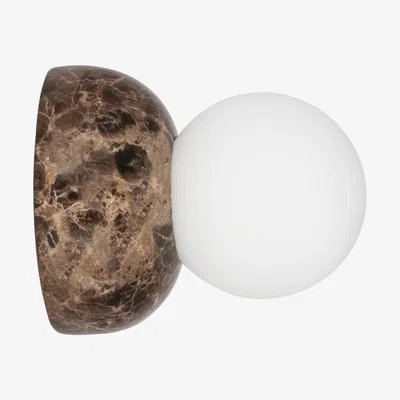 Nordic Nest Torrano wall lamp/ceiling lamp 13 cm Brown