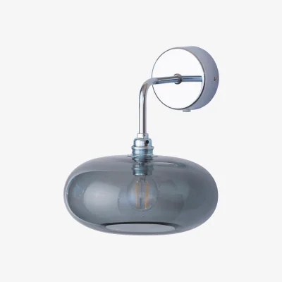 Nordic Nest EBB & FLOW Horizon wall lamp Smokey grey