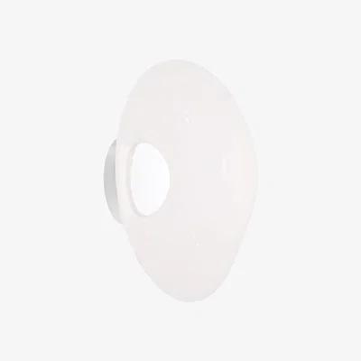 Nordic Nest Tom Dixon Melt Surface LED wall lamp Opal-silver
