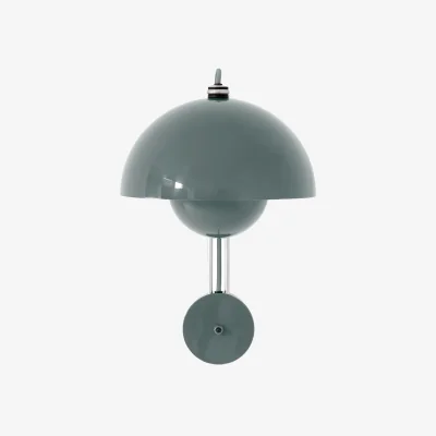 Nordic Nest &Tradition Flowerpot VP8 wall lamp Stone blue