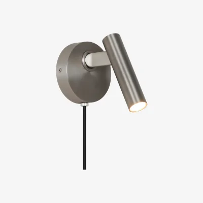 Nordic Nest Design For The People Makoto wall lamp Satin chrome 13 cm