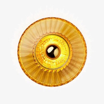 Nordic Nest Design By Us New Wave Optic wall lamp Ø26 cm Amber