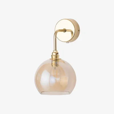 Nordic Nest EBB & FLOW Rowan wall lamp Golden smoke